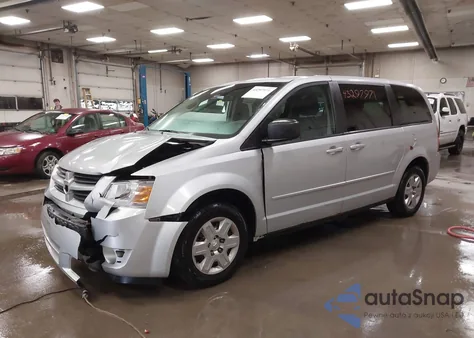 2010 Dodge Grand Caravan Se из США, поврежденный, VIN 2D4RN4DE9AR284048